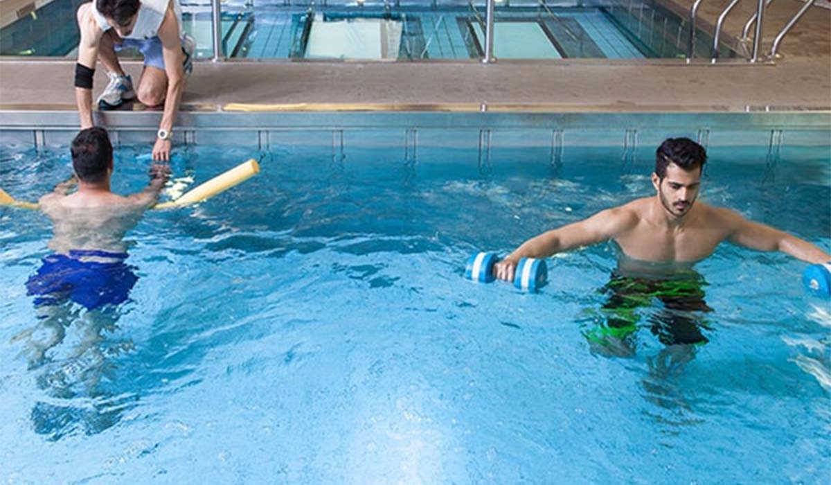 Hydrotherapy to strengthen muscles2